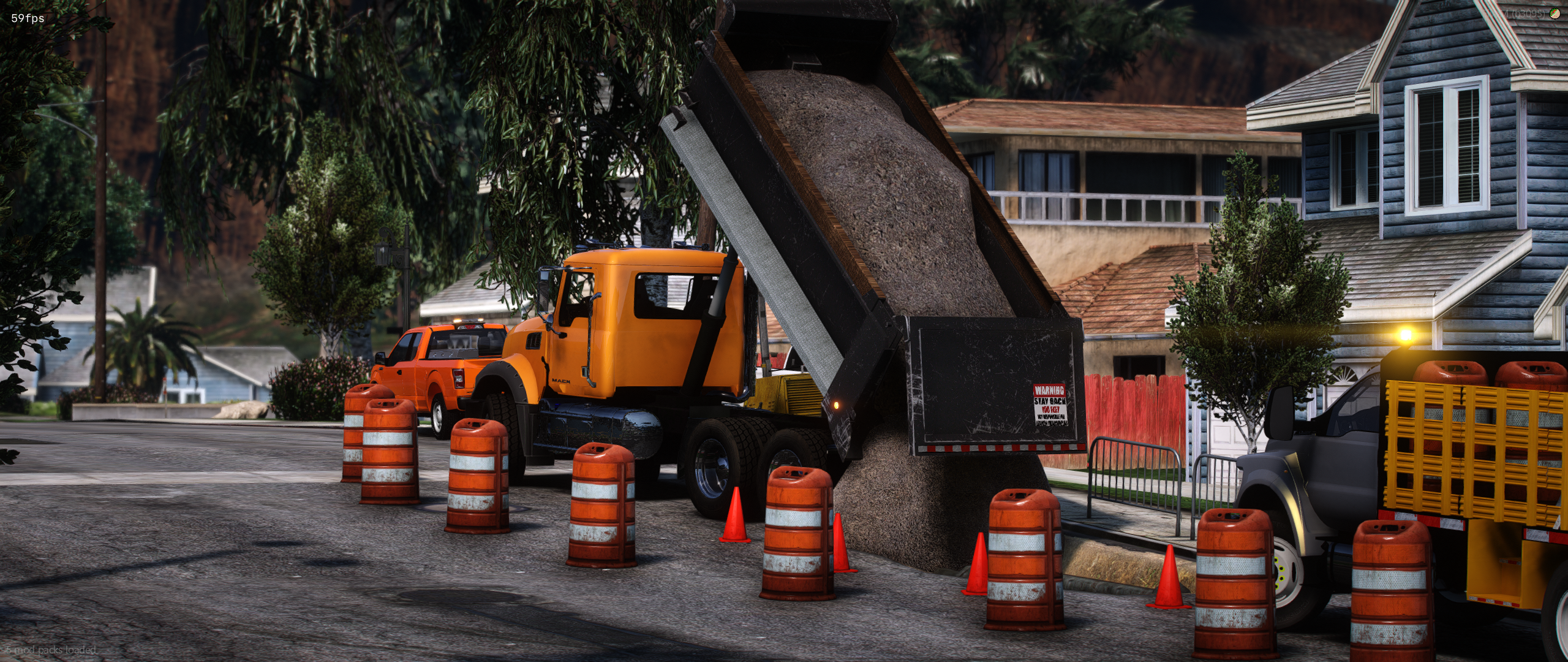 Image depicting a civilian doing construction work.